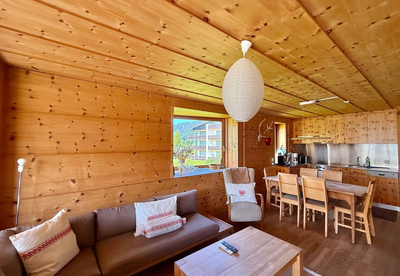 Apartment in Parpan - Family accommodation Oberbergstrassse for 5 persons Parpan