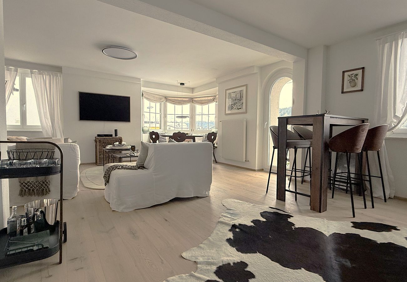 Apartment in Vaz/Obervaz - Central apartment for 6 people at Bergcafé Aurora in Lenzerheide