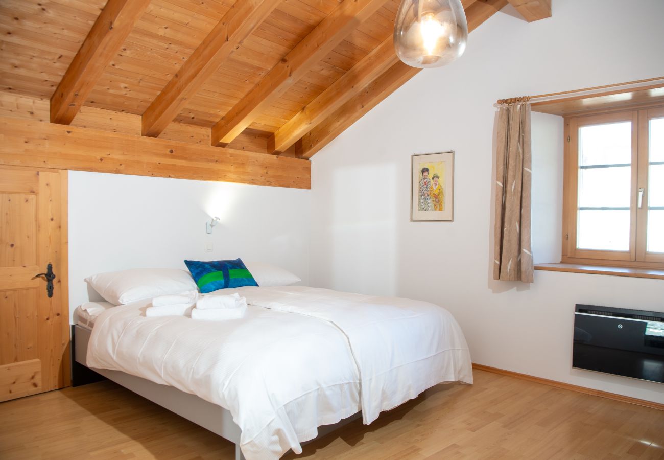 Apartment in Lantsch/Lenz - Lantsch-Lenz Attic Apartment for 7 People Crauna