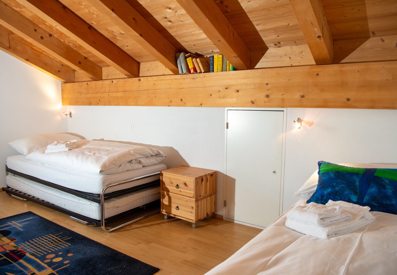 Apartment in Lantsch/Lenz - Lantsch-Lenz Attic Apartment for 7 People Crauna