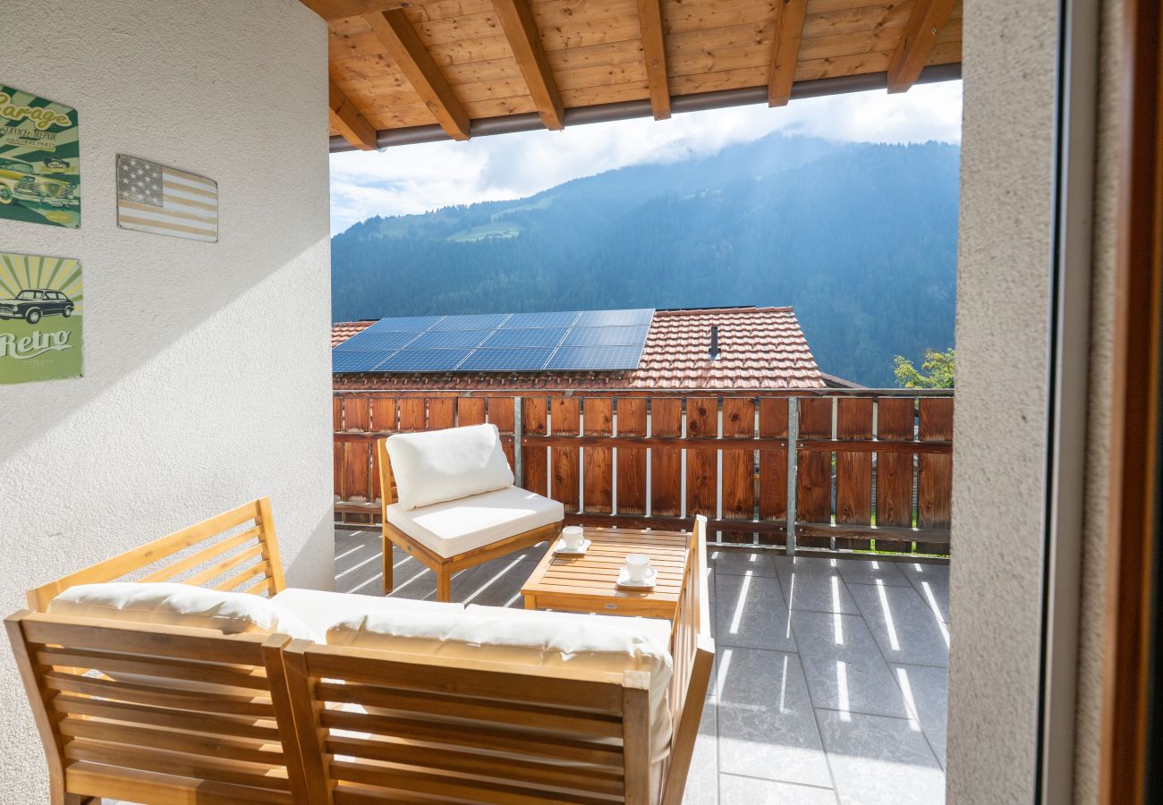 House in Malix - Malix: Apartment with Fireplace & Mountain View