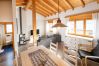 House in Malix - Malix: Apartment with Fireplace & Mountain View