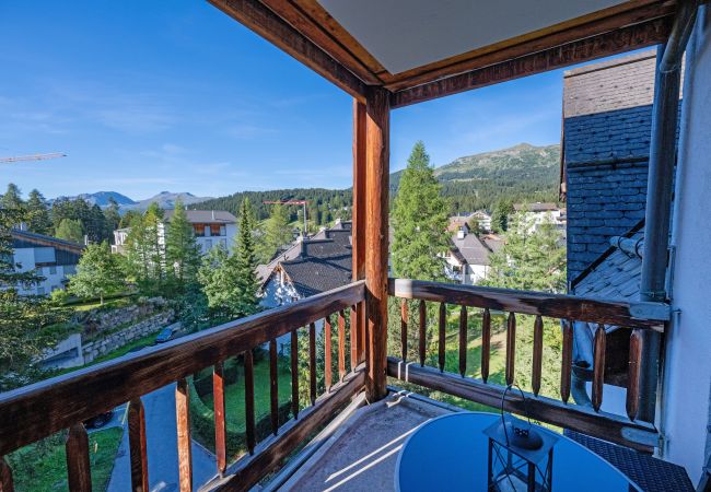 Studio in Lenzerheide/Lai - Apartment mit Bergblick & Spa-Zugang