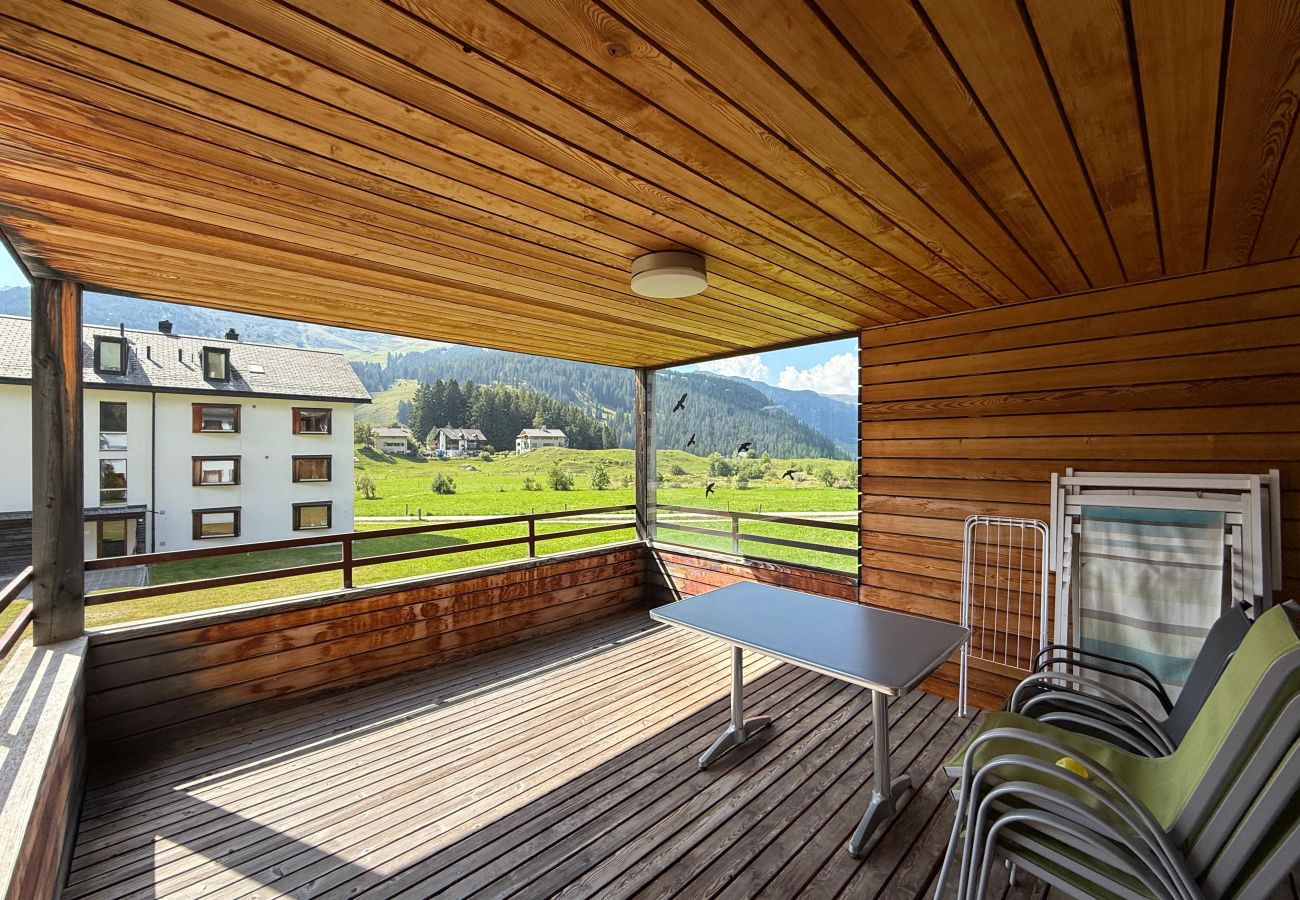 Ferienwohnung in Parpan - Family accommodation Oberbergstrassse for 5 persons Parpan