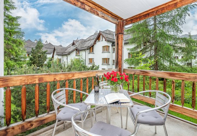 Ferienwohnung in Lenzerheide/Lai - Stilvolles Apartment mit Hotel-Spa