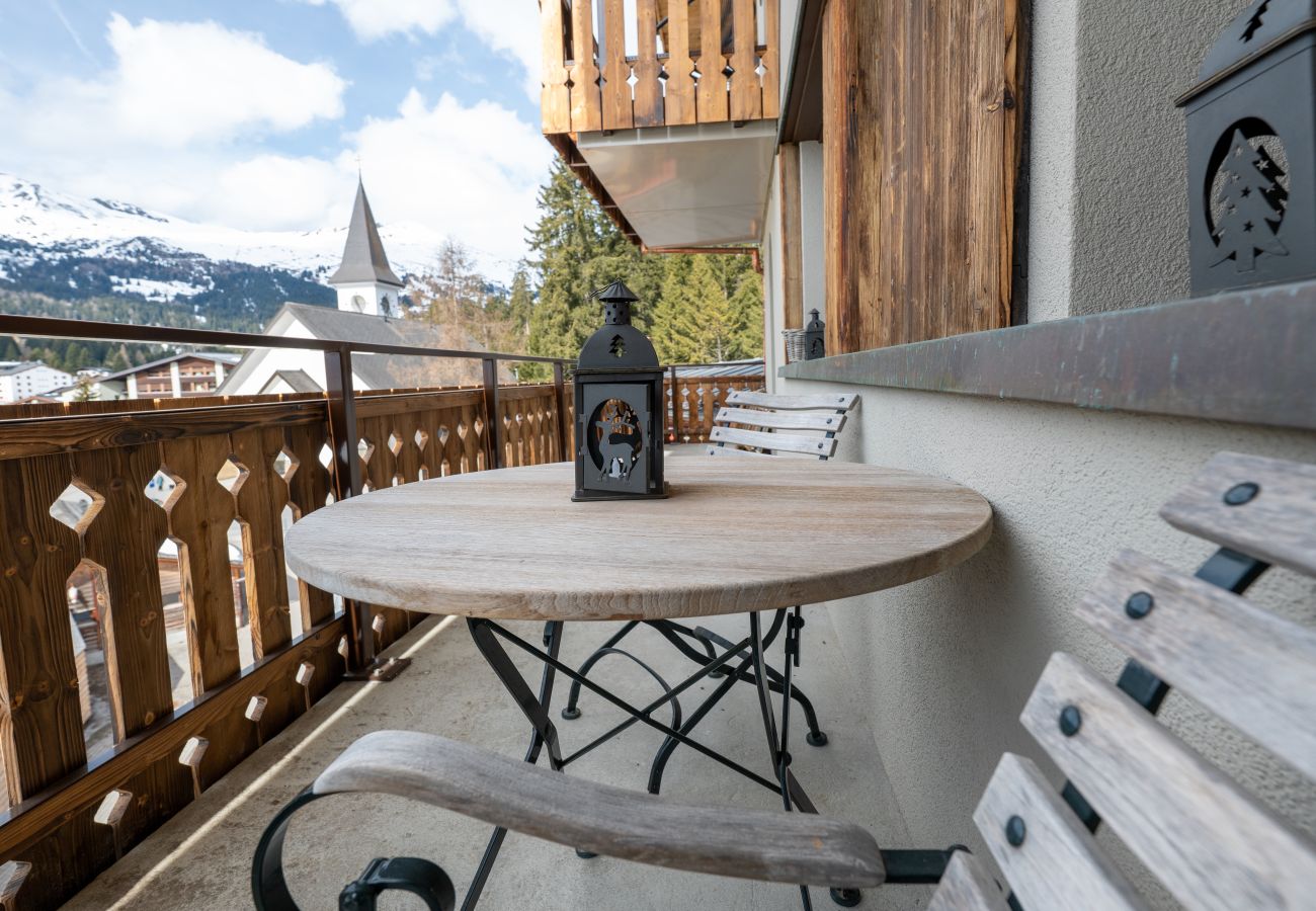 Ferienwohnung in Vaz/Obervaz - 5.5 Zimmer Wohnung für 6 Personen Bergcafé Aurora Lenzerheide