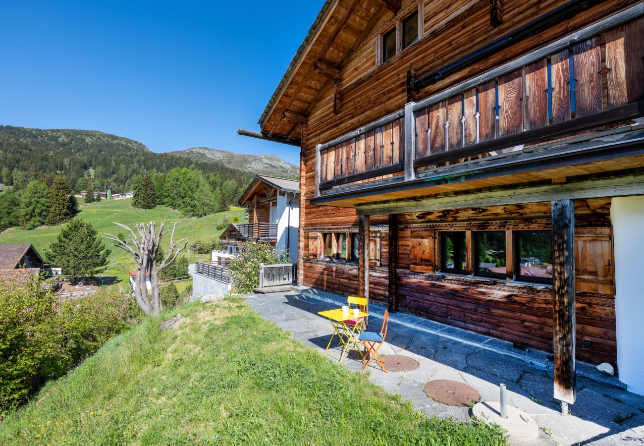 Ferienwohnung in Lenzerheide/Lai - Charmantes Maiensäss Wohnung mit Sauna
