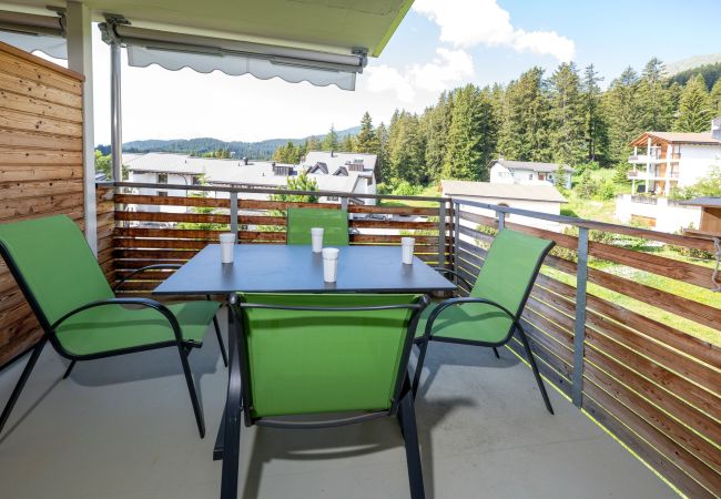 Ferienwohnung in Valbella - Wohnung Valbella: Langlauf, Seeblick