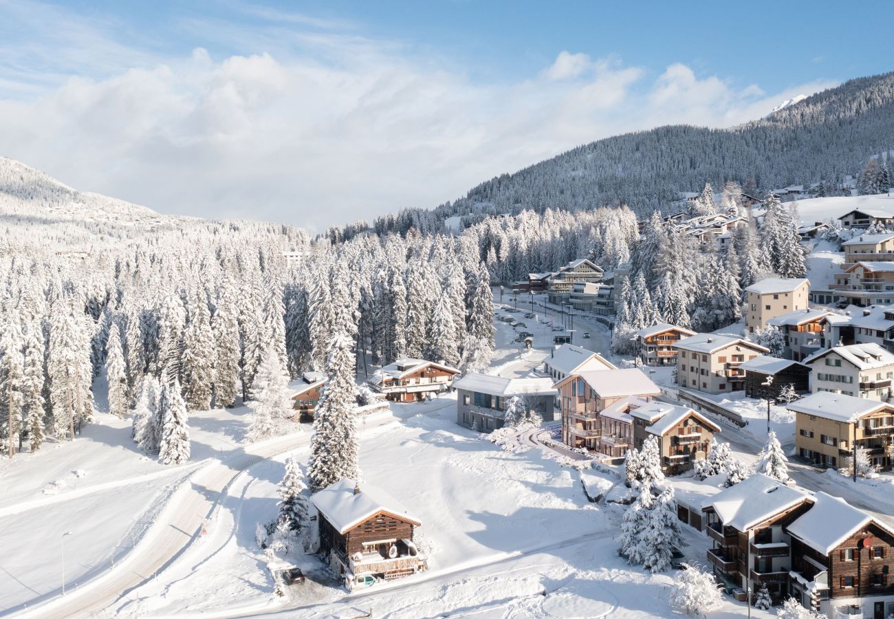 Ferienwohnung in Lenzerheide/Lai - Lenzerheide Luxus: Spa-Dusche, Bergblick