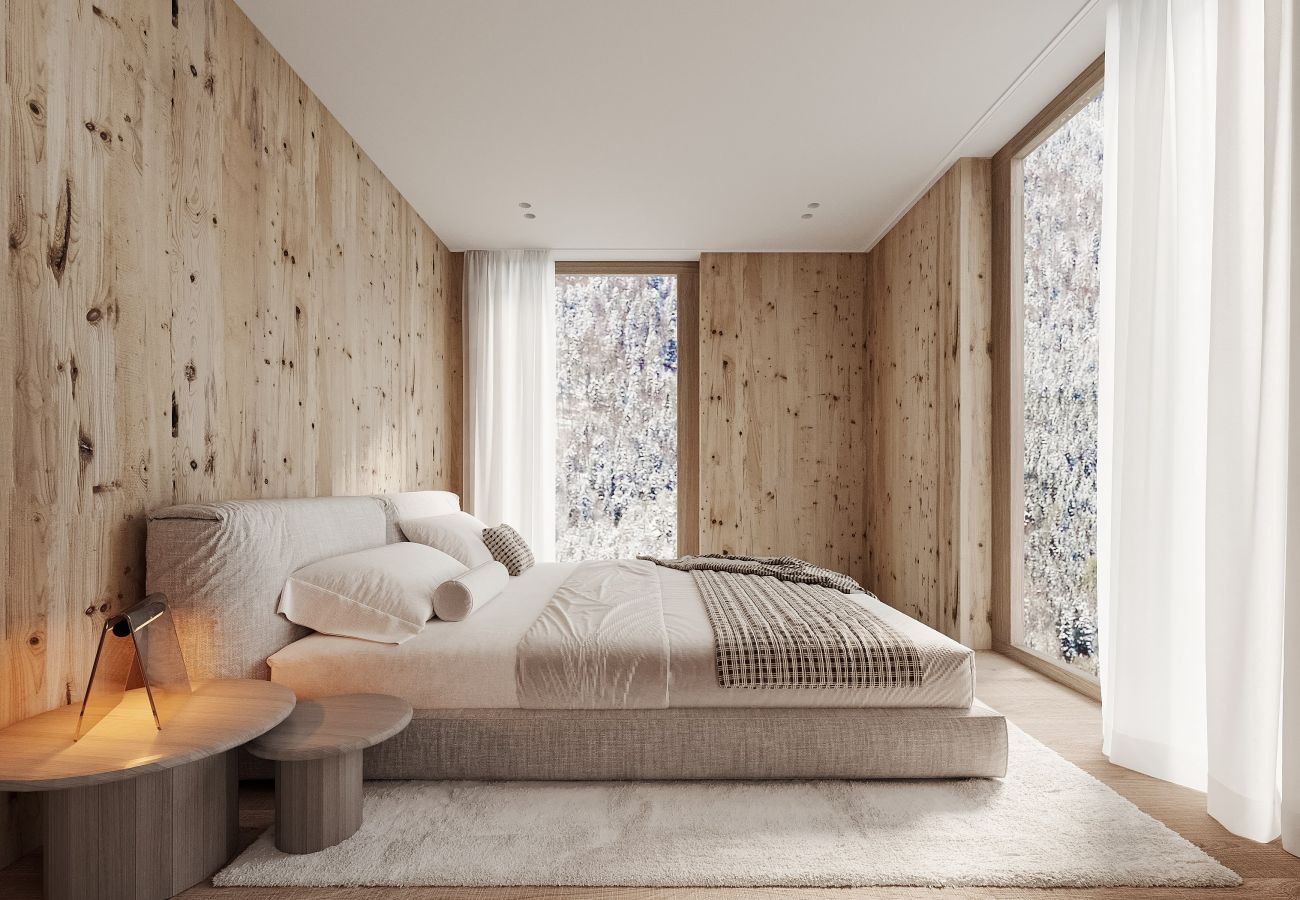 Ferienwohnung in Lenzerheide/Lai - Lenzerheide Luxus: Spa-Dusche, Bergblick