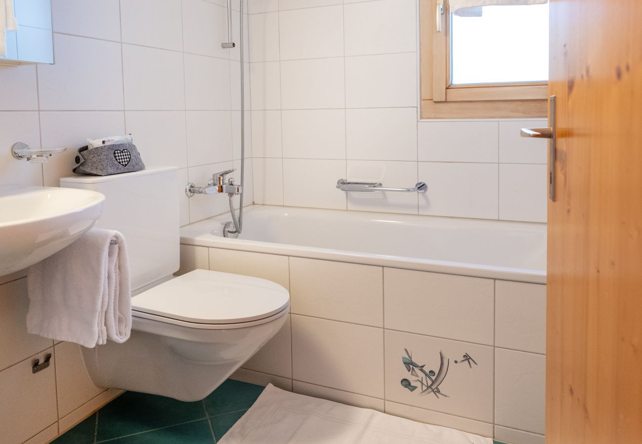Ferienhaus in Malix - Malix: Kamin & Bergblick Apartment
