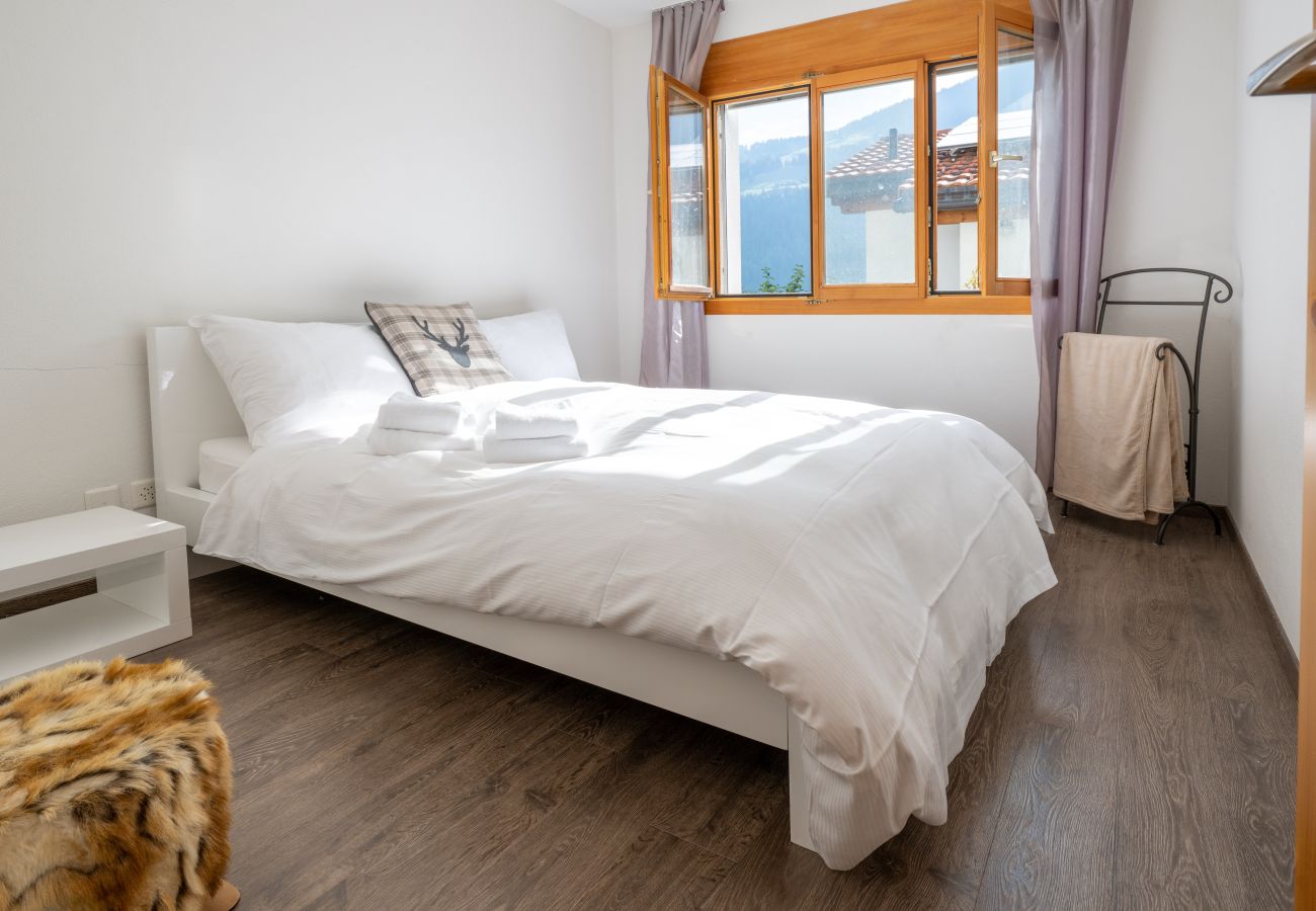 Ferienhaus in Malix - Malix: Kamin & Bergblick Apartment