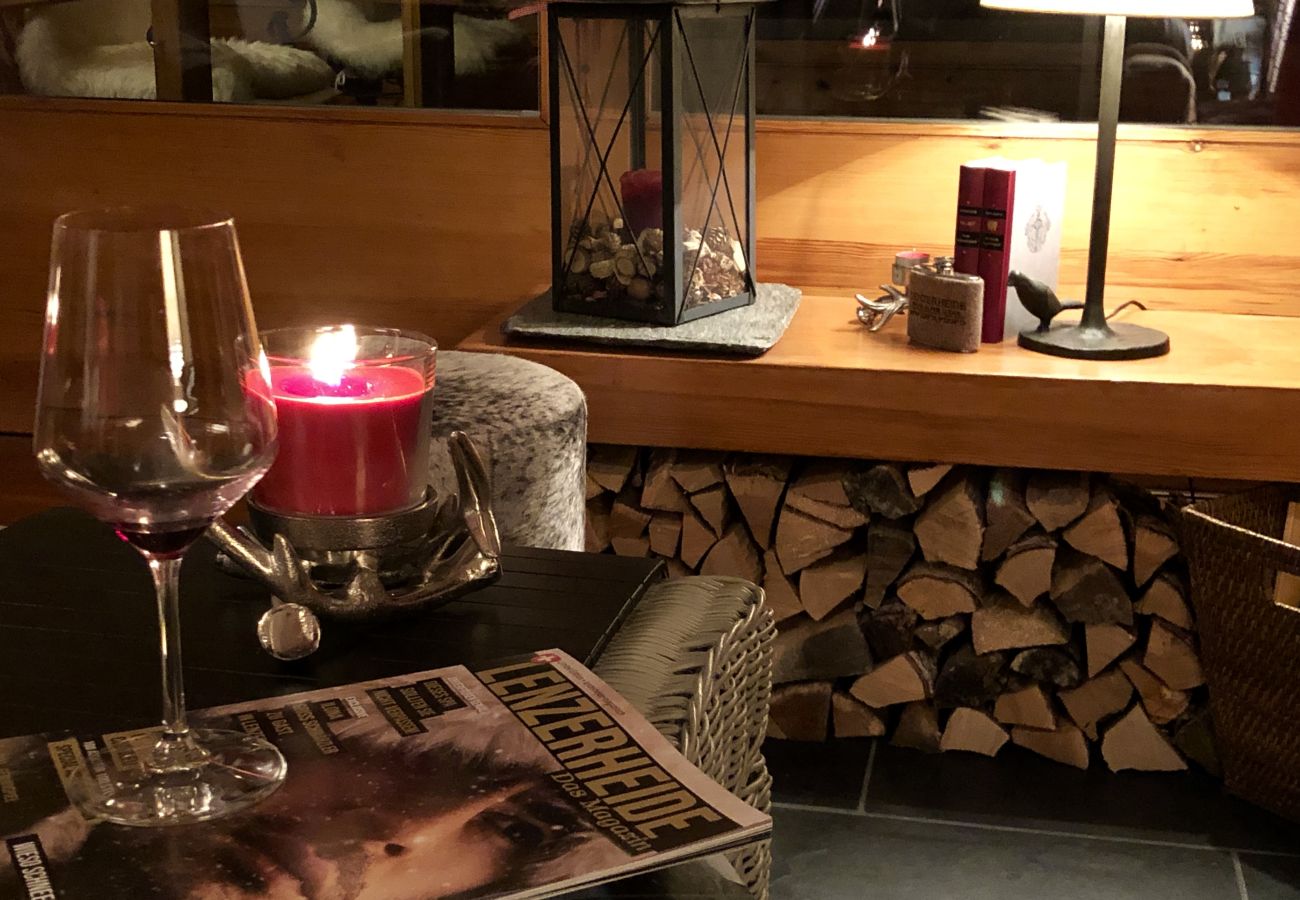 Ferienhaus in Valbella - Foppa Alpine Lodge – Ski-in/Ski-out & Sauna